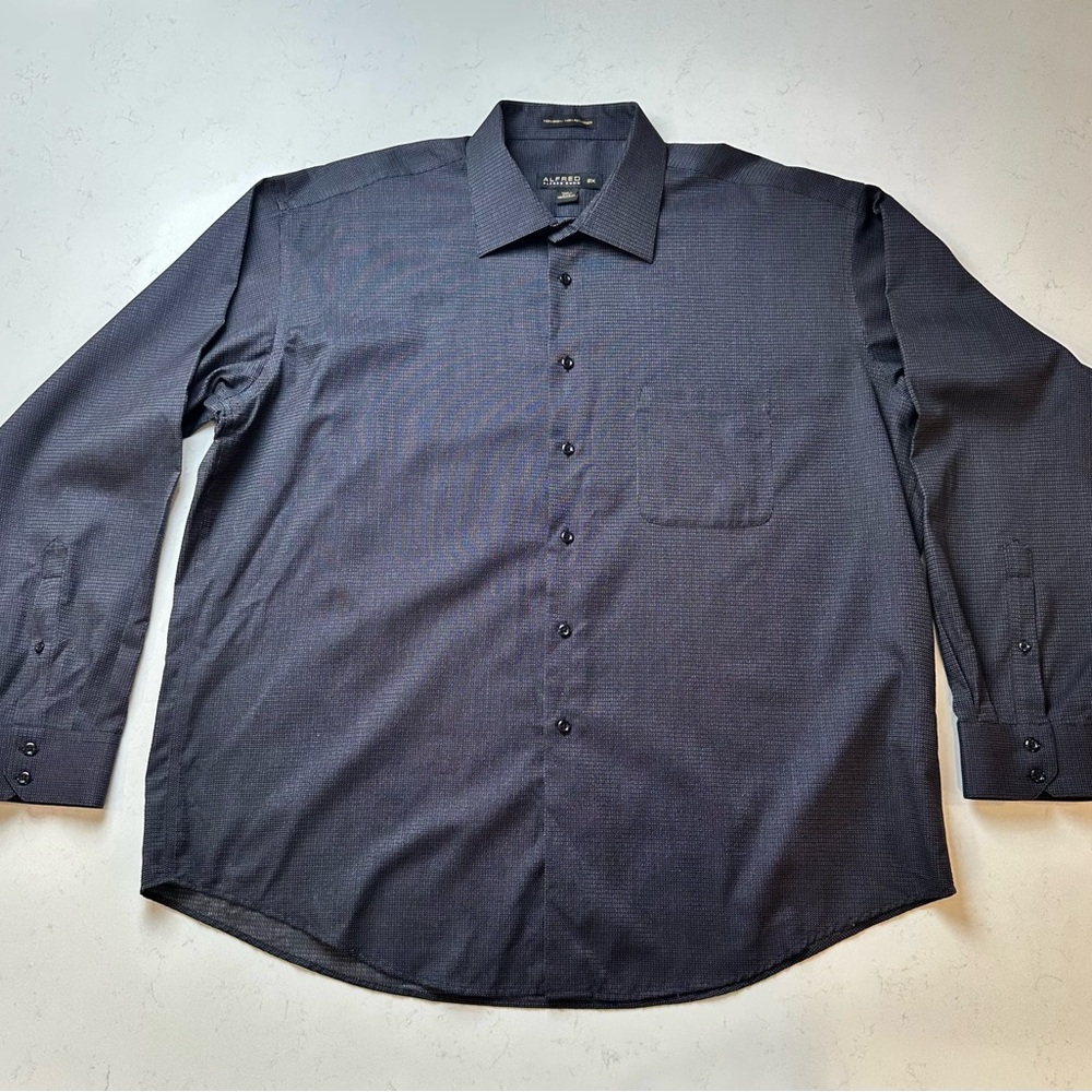 ALFRED SUNG Dark Gray Dress Shirt